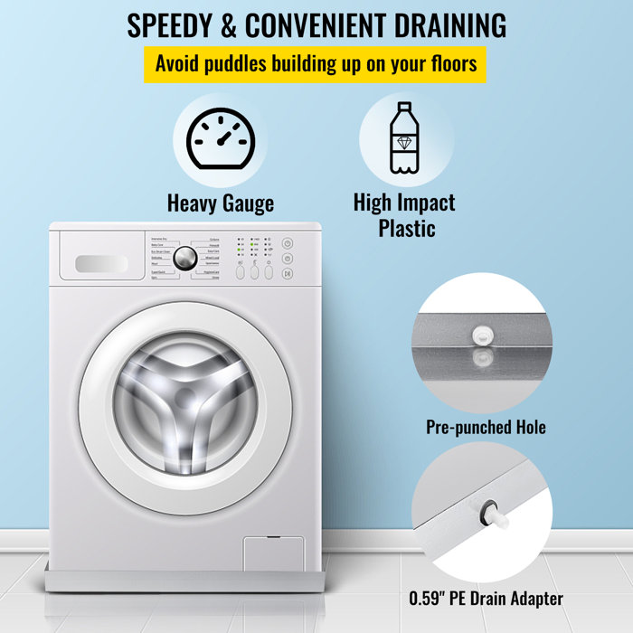 VEVOR Washing Machine Drip Pan & Reviews Wayfair